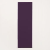 BUDGET PLUM PURPER Monochroom Sjabloon Yogamat (Achterkant)