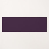 BUDGET PLUM PURPER Monochroom Sjabloon Yogamat (Voorkant (horizontaal))