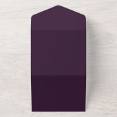 BUDGET PLUM PURPLE Monochroom Sjabloon (Buitenkant)
