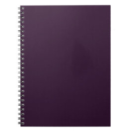 BUDGET PLUM PURPLE Monochroom Sjabloon Notitieboek