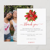 Budget Poinsettia Foto Vrijgezellenfeest Hartelijk (Voorkant / Achterkant)