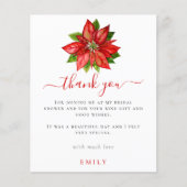 Budget Poinsettia Foto Vrijgezellenfeest Hartelijk (Voorkant)