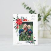 Budget Poinsettia Lijst V Foto Holiday (Staand voorkant)