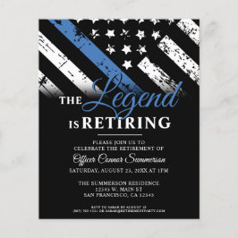 Budget Police Blue Line Law Enforcement Retition