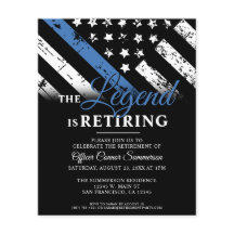 Budget Police Blue Line Law Enforcement Retition