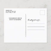 Budget Police Department - Kerstmis met blauwe lij (Achterkant)