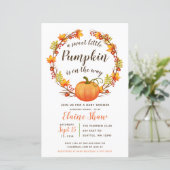 Budget Pompoen Geslacht Neutrale Baby Shower Uitno (Staand voorkant)