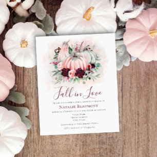 Budget pompoen Herfst in liefde Vrijgezellenfeest