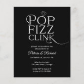 Budget Pop Fizz Clink Engagement Party (Voorkant)