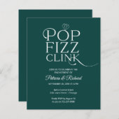 Budget Pop Fizz Clink Engagement Party (Voorkant / Achterkant)