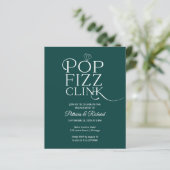 Budget Pop Fizz Clink Engagement Party (Staand voorkant)