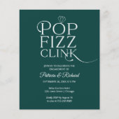 Budget Pop Fizz Clink Engagement Party (Voorkant)