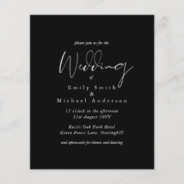 BUDGET Populaire Trouwkleuren ZWART en ROOD