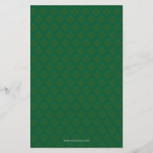 Budget Pot of Gold St Patricks Day Invitation (Achterkant)