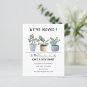 Budget Potted Planten We hebben onze aankondiging  (Staand voorkant)