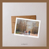 budget prachtige kerstmis 1 foto ' s kerstmis notitiekaartje