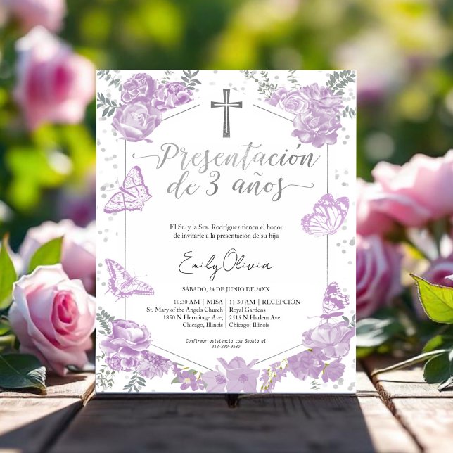 Budget Presentación 3 años Spaanse uitnodiging (Creator heeft geüpload)