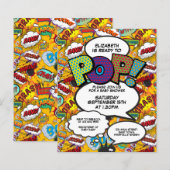 Budget Pretpakking klaar om te knallen Baby Shower (Voorkant / Achterkant)