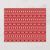 Budget Prettig Kerstfeest Leuk Schrift Foto Flyer (Achterkant)