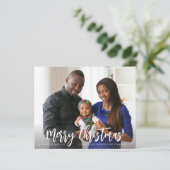 Budget Prettig Kerstfeest Minimalistisch H Foto 2 (Staand voorkant)