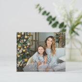 Budget Prettig Kerstfeest Minimalistisch H Foto 4 (Staand voorkant)