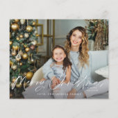 Budget Prettig Kerstfeest Minimalistisch H Foto 4 (Voorkant)