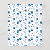 Budget Prettige feestdagen Aangepaste foto van Dog (Achterkant)