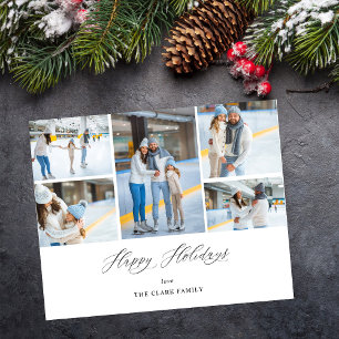 Budget Prettige feestdagen Ele Chic 5 Foto Flyer