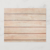 Budget Prettige feestdagen Hout, Hond & Directe Fo Flyer (Achterkant)