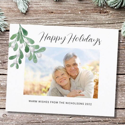 Budget Prettige feestdagen Mistletoe Photo Holiday