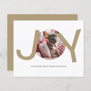 BUDGET prettige kerstfeestelijke fotokaart