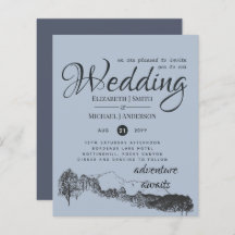 BUDGET PRICED Stofblauwe Bergen Budget Flyer