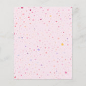 Budget Prinses Kroon Roze Meisje Verjaardag (Achterkant)