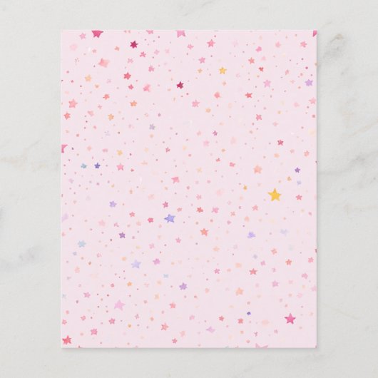 Budget Prinses Kroon Roze Meisje Verjaardag (Achterkant)