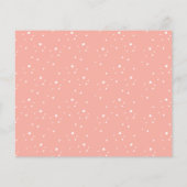 Budget Prinses Roze Kinderverjaardagsuitnodiging (Achterkant)