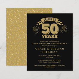 Budget proficiat aan 50e Jubileum Invitation