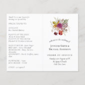 BUDGET Pruim Kaneel Bruiloft Herfst Bloemen (Voorkant)