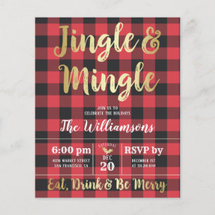 Budget Pset & Gold Jingle & Mingle Holiday Party