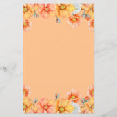 Budget Pumpkin baby shower-uitnodiging (Achterkant)