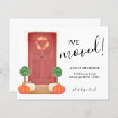 Budget Pumpkin-deur Ik heb Kaart verplaatst (Voorkant / Achterkant)