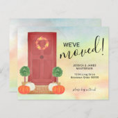 Budget Pumpkin-deur We hebben Herfst-bewegende Kaa (Voorkant / Achterkant)