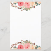 Budget Pumpkin Pink Girl Baby shower (Achterkant)