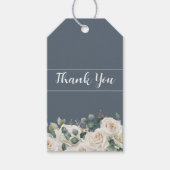Budget Purple Florals Bridgerton Bridal Shower Cadeaulabel (Voorkant)