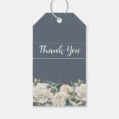 Budget Purple Florals Bridgerton Bridal Shower Cadeaulabel (Achterkant)