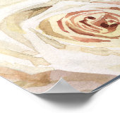 Budget Purple Florals Bridgerton Bridal Shower Poster (Hoek)