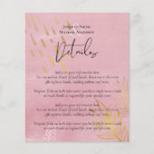 BUDGET Pusty Pink Gold Weddenschap (Voorkant)