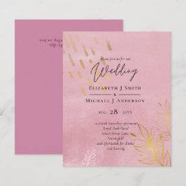 BUDGET Pusty Pink Gold Weddenschap