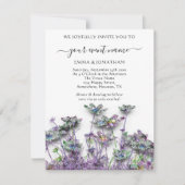 Budget QR CODE Bloemrijke Weide Paars (Voorkant)