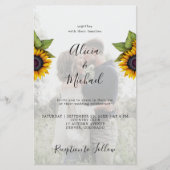 Budget QR CODE-fotopapier trouwuitnodiging Flyer (Voorkant)