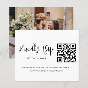 Budget QR Code RSVP Berichten Website